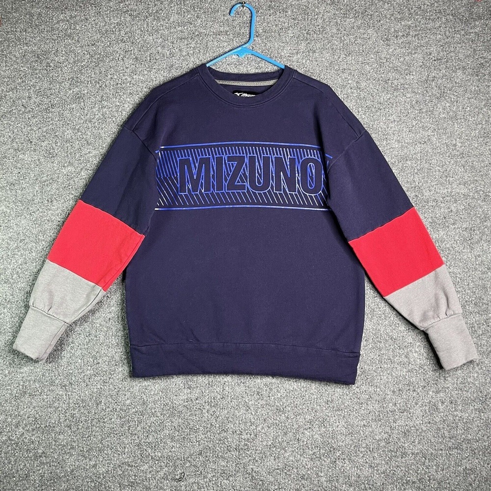 Mizuno Tokyo Fleece Sweatshirt Small Pullover Sweatshirt Performance